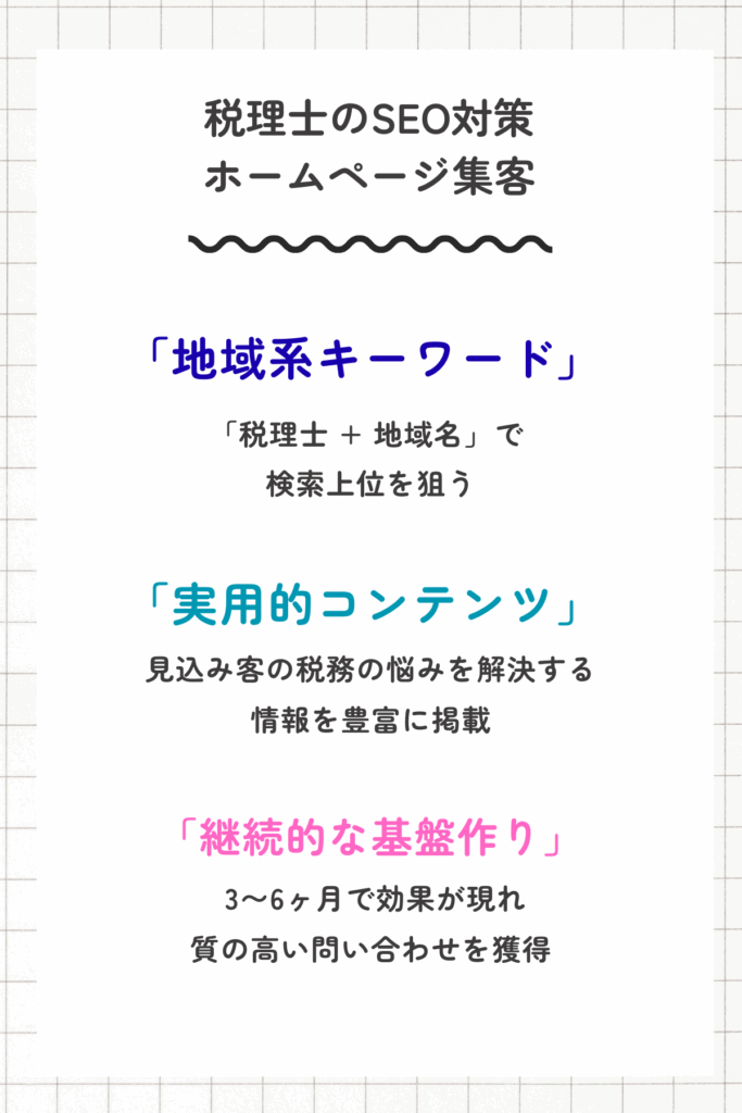 税理士のSEO対策